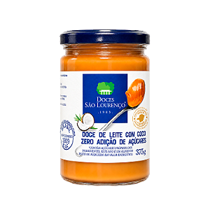 Doce de Leite Cremoso com Coco Zero Açúcar 375g