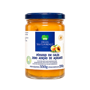 Pêssego em Calda Zero Açúcar 350g