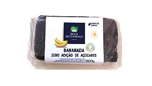 Bananada Zero Adição de Açúcares 200g