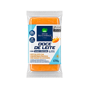 Doce de Leite com Whey Protein Zero Açúcar em Tablete 170g