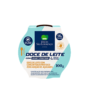 Doce de Leite Cremoso com Whey Protein Zero Açúcar 100g