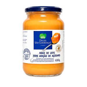 Doce de Leite Cremoso Puro Zero Açúcar 650g