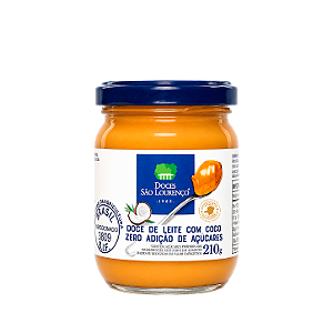 Doce de Leite Cremoso com Coco Zero Açúcar 210 g