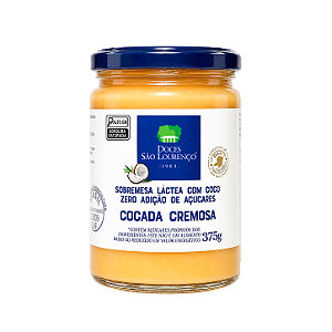 Cocada Cremosa Zero Açúcar 375g