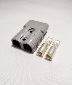 Conector Rema SR 175Ah 33,6mm Bipolar Cinza