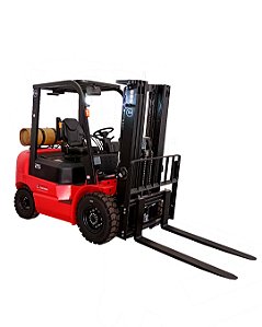 Empilhadeira a gás (GLP) 2.500 kg - REDLIFT