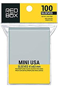 Sleeve – MINI USA (41x63mm) – Redbox
