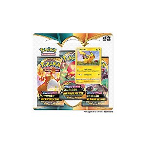 Cartas Pokémon GO Blister Quadruplo Pikachu - Copag