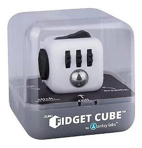 Fidget Cube Cubo Anti Stress Branco - Candide