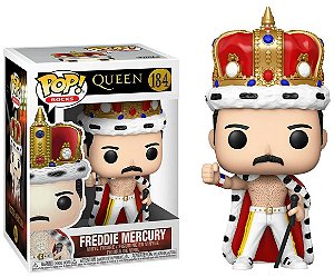 Boneco Queen Freddie Mercury King Pop Funko 184