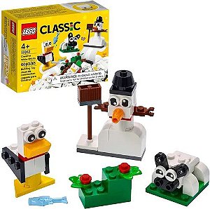 Lego Classic Blocos Brancos Criativos 11012 60 Peças