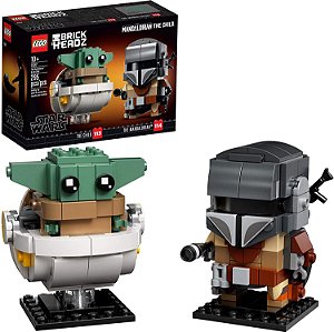 LEGO BrickHeadz Star Wars O Mandalorian e A Criança