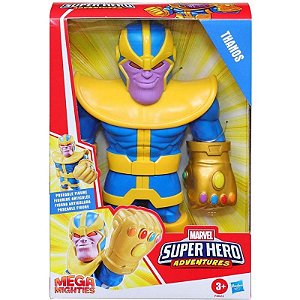 Boneco Thanos Mega Mighties Super Hero Marvel Disney Hasbro
