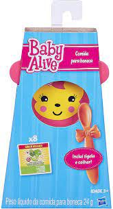 Baby Alive -Refil Comidinha A8581 - Hasbro