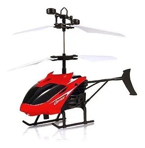 Helicóptero Voador Vermelho Com Sensor De Mão 44032 Toyng