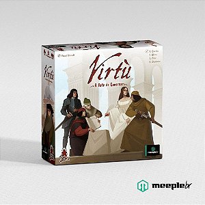 Jogo de Tabuleiro VIRTU:  A Arte de Governar