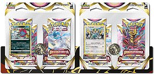 Blister Quadruplo Pokémon Regigigas + Weavile Origem Perdida