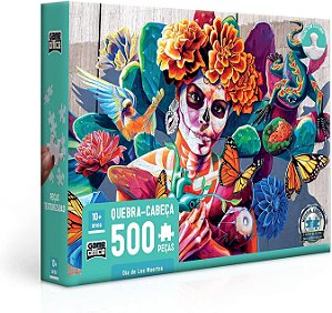 Quebra-cabeça 500 Peças Día de Los Muertos