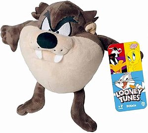 Pelúcia Looney Tunes Taz Mania 27 cm - Figura Looney Tunes - Baby Brink