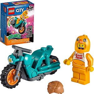 LEGO City - Motocicleta de Acrobacias com Galinha 60310