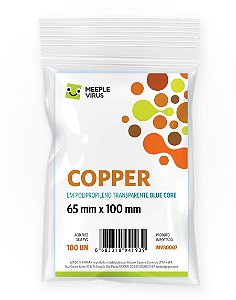 Sleeves Copper 65 x 100 mm (Blue Core)