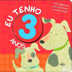 Livrinho dos Números. Eu Tenho 3 Anos (Português) Capa dura