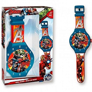 Relógio De Parede Avengers 47cms Dtc