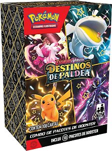Pokémon Combo de Booster Escarlate e Violeta Destinos de Paldea Copag