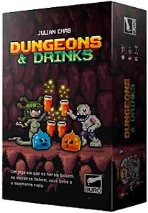 Jogo - Dungeons & Drinks (+ Cartas Promo) Buró Games