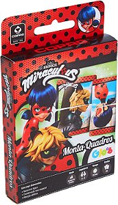 Jogo - Miraculous Monta-Quadros - Copag