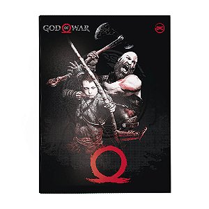 Pasta Catálogo Ofício com Lombo Ajustável God of War