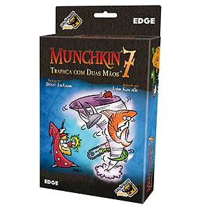 Jogo - Munchkin 7: Trapaça Com Duas Mãos ‎Galápagos Jogos - Expansão