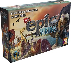 Jogo - Tiny Epic Vikings Galápagos Jogos