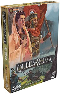 Jogo - Pandemic Queda de Roma ‎Galápagos Jogos