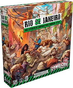 Jogo - Zombicide (2 Edicao) Rio Z Janeiro Expansao Galápagos Jogos
