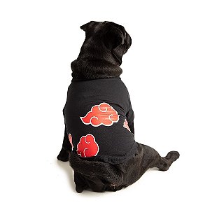 Pet Camiseta Naruto Akatsuki Cachorro M Piticas