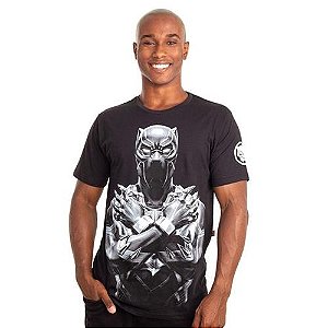 Camiseta Pantera Negra Super Heroes 14 Piticas