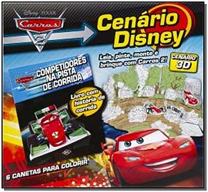 Livrinho Carros 2 - Coleção Disney Cenários