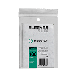 Sleeves MeepleBR SLIM - PADRAO (63,5x88mm)