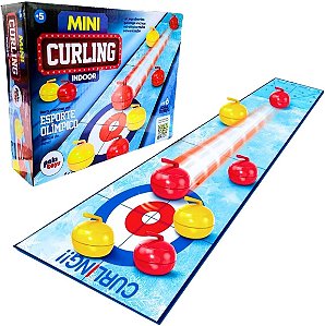 Jogo Mini Curling Indoor Pakitoys