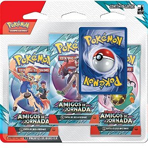 Pokémon - EV9 - Blister Triplo Amigos de Jornada Copag