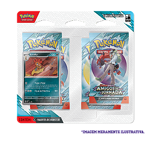 Pokémon - EV9 - Blister Quádruplo Amigos de Jornada Copag