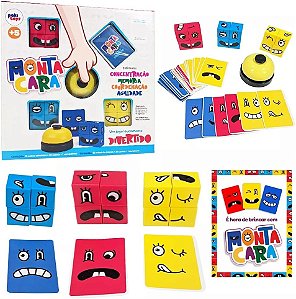 Jogo - Monta Cara Pakitoys