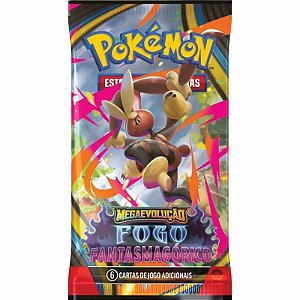 Pokémon - Booster Mega Evolução - Fogo Fantasmagórico