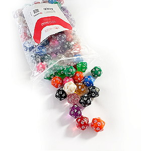 Dado: d20 Unitário  Central Dice