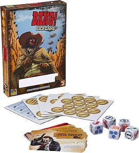 Jogo - Bang Dice Game ‎Galápagos Jogos