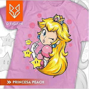 Camiseta Princesa Peach XG