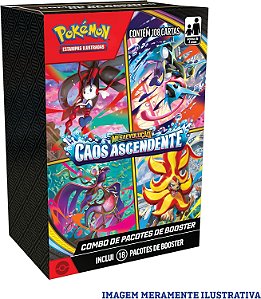 Pokémon Me04 Caos Ascendente Copag C/ 18 Unidades