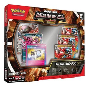 Pokémon Batalha De Liga Mega Lucario Ex