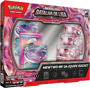 Pokémon  Deck - Batalha de Liga - Mewtwo Ex - Copag